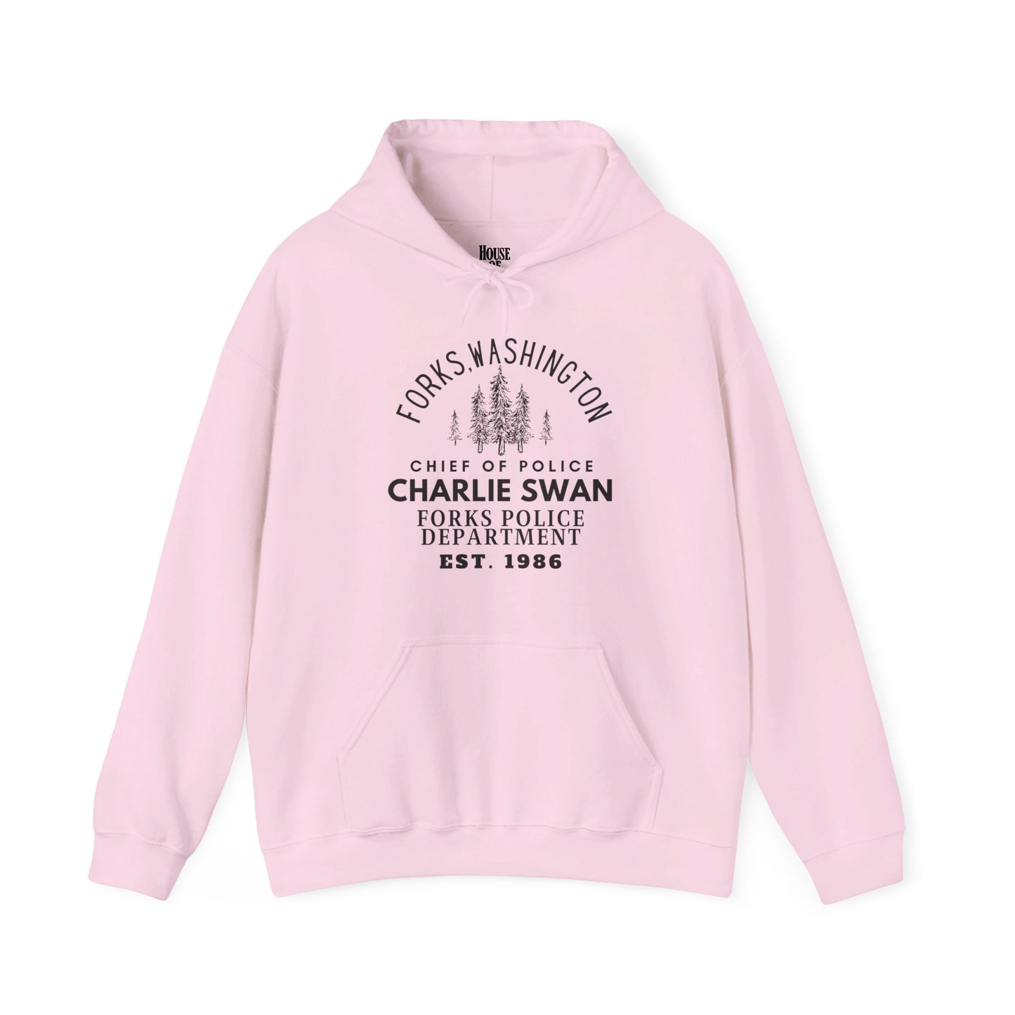 Twilight Saga Movie Book Hoodie - Sheriff Charlie Swan