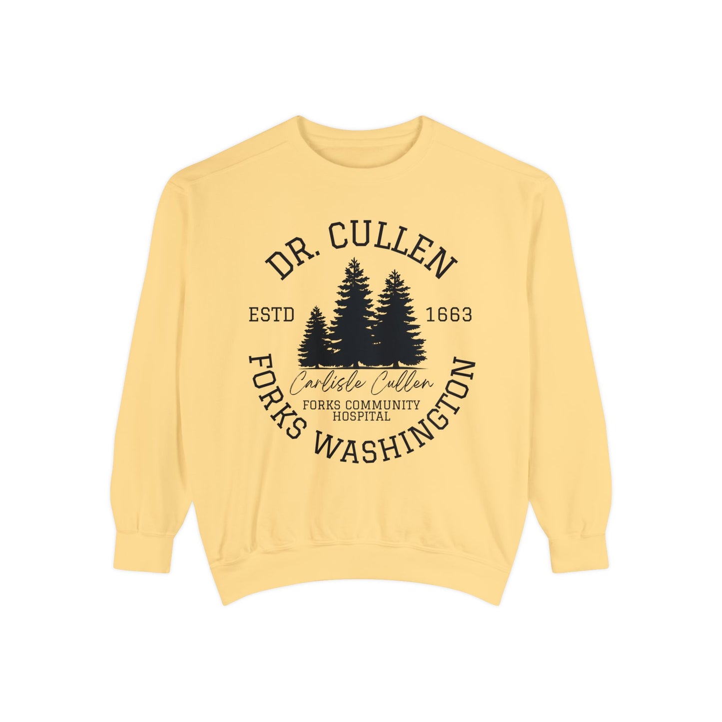 Comfort Colors® Twilight Saga Movie Book Sweatshirt - Dr. Carlisle Cullen