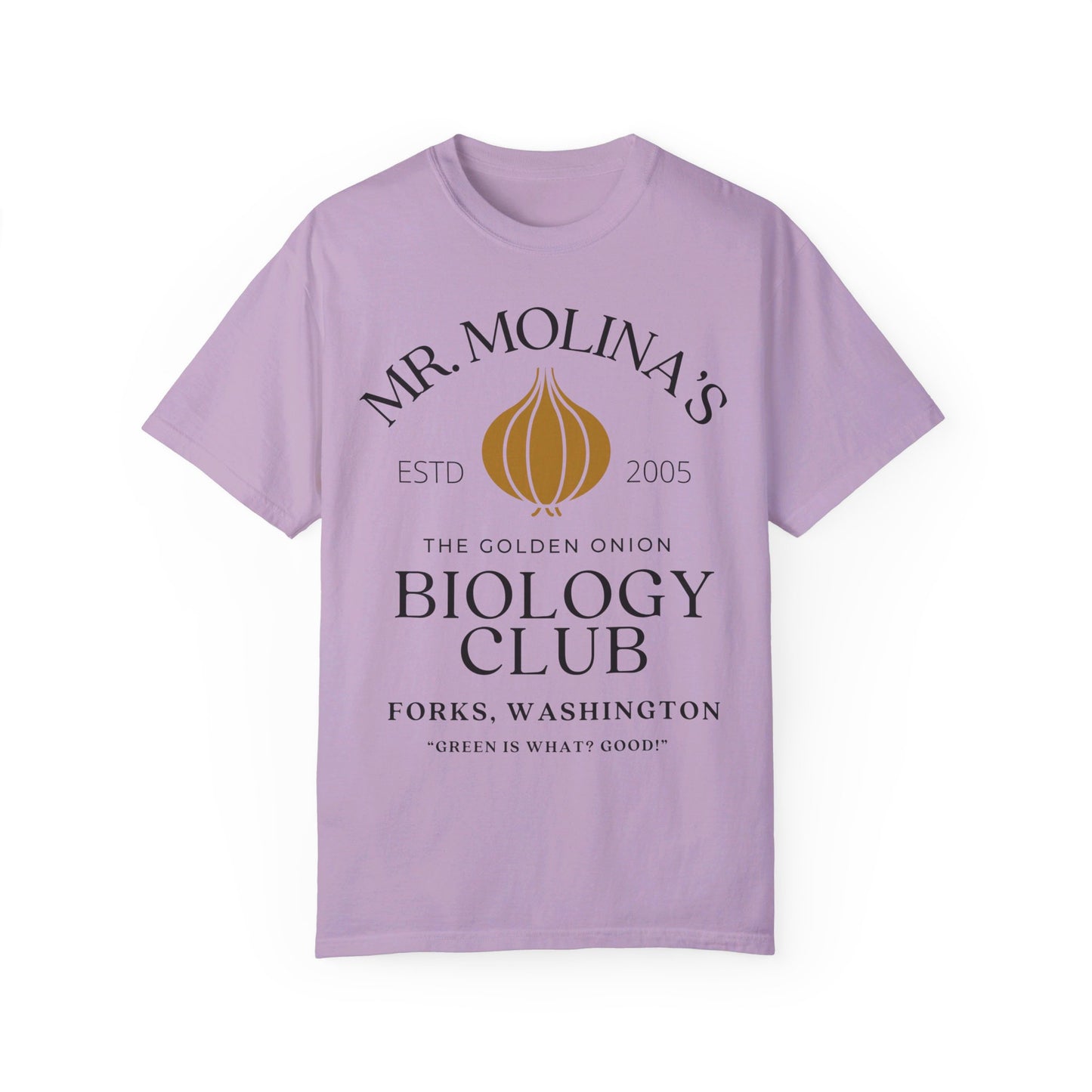 Comfort Colors® Twilight Saga Movie Book Shirt - Mr. Molina Biology Club