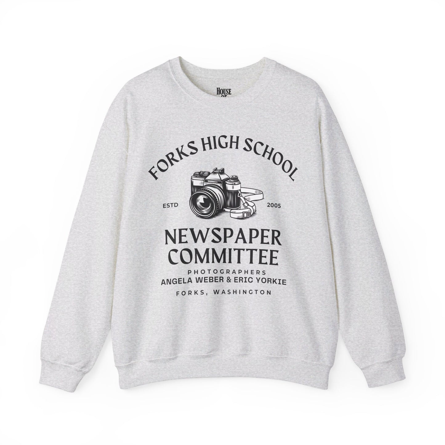 Twilight Saga Book Movie Sweatshirt - Forks High School Newspaper Committee