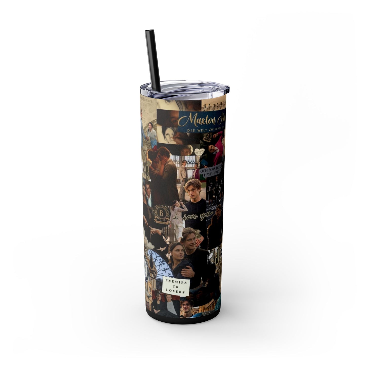 Tumbler - Maxton Hall TV Show Design 20oz Skinny Tumbler with Straw