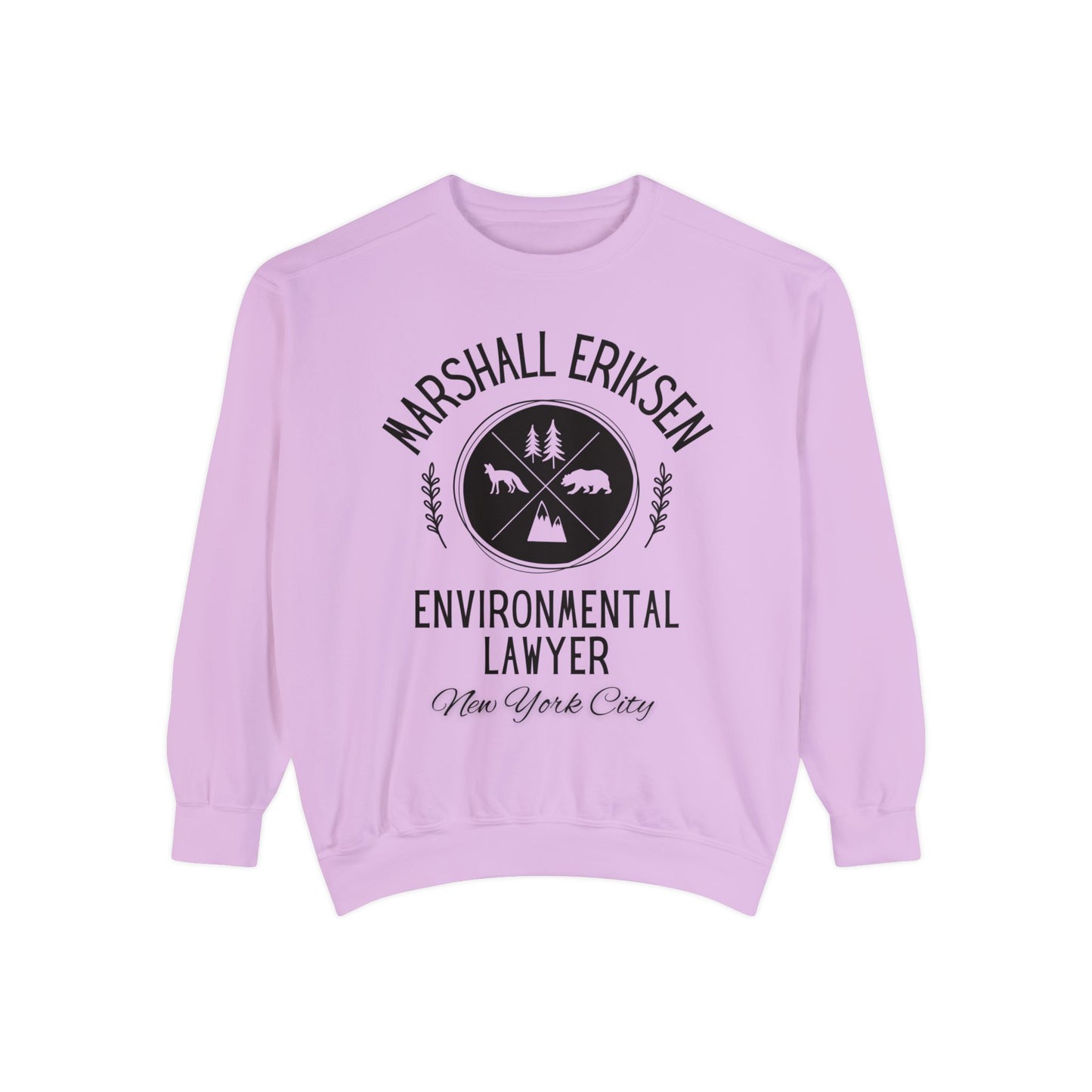 Comfort Colors® How I Met Your Mother TV Show Sweatshirt - Marshall Eriksen