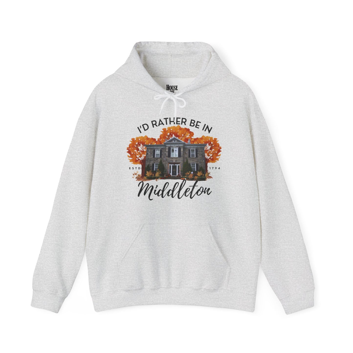 The Good Witch Hoodie - Grey House