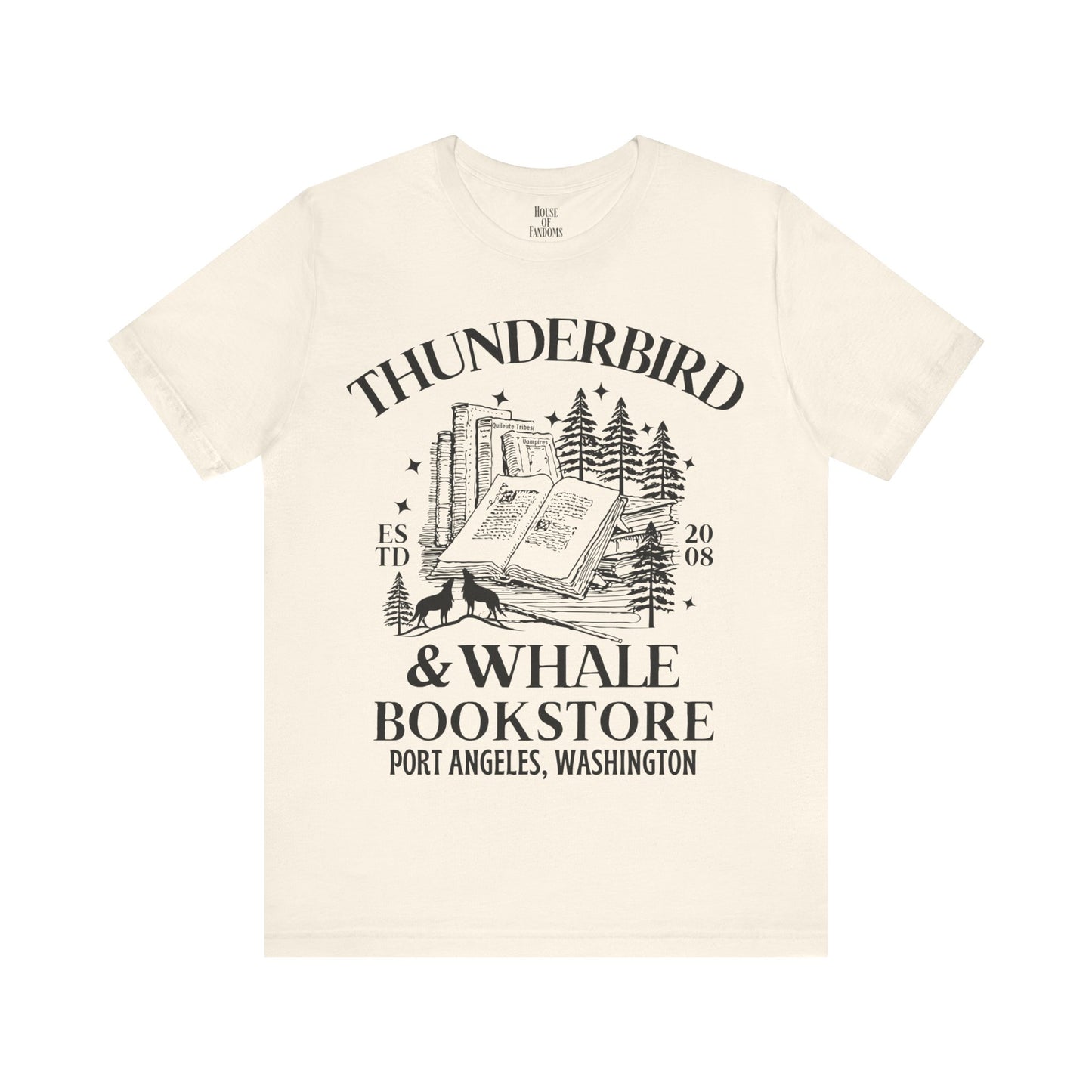 Twilight Saga Movie Book Shirt - Thunderbird and Whale Bookstore