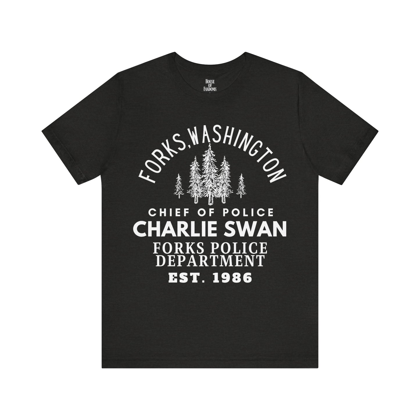 Twilight Saga Movie Book Shirt - Sheriff Charlie Swan