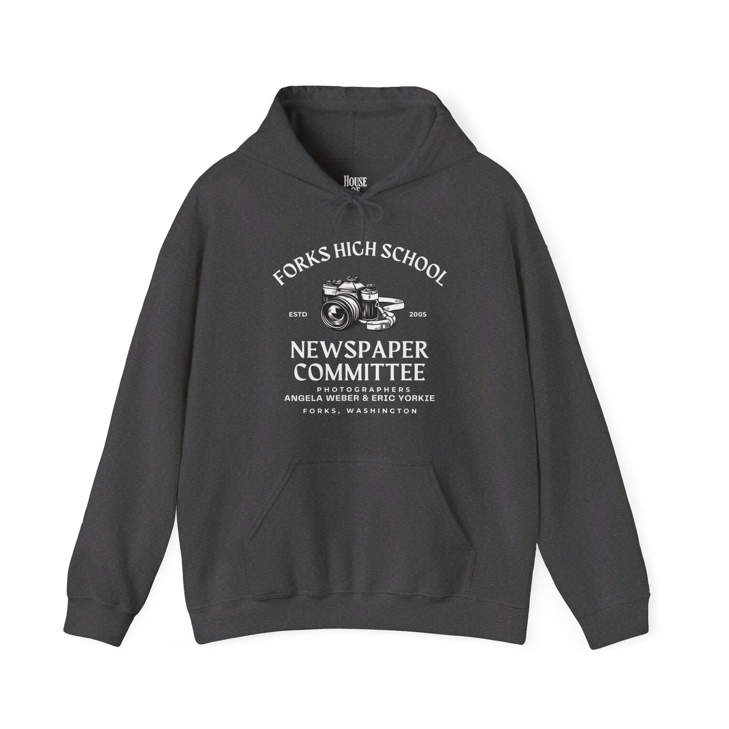 Twilight Saga Movie Book Hoodie - Forks High School Newspaper Committee