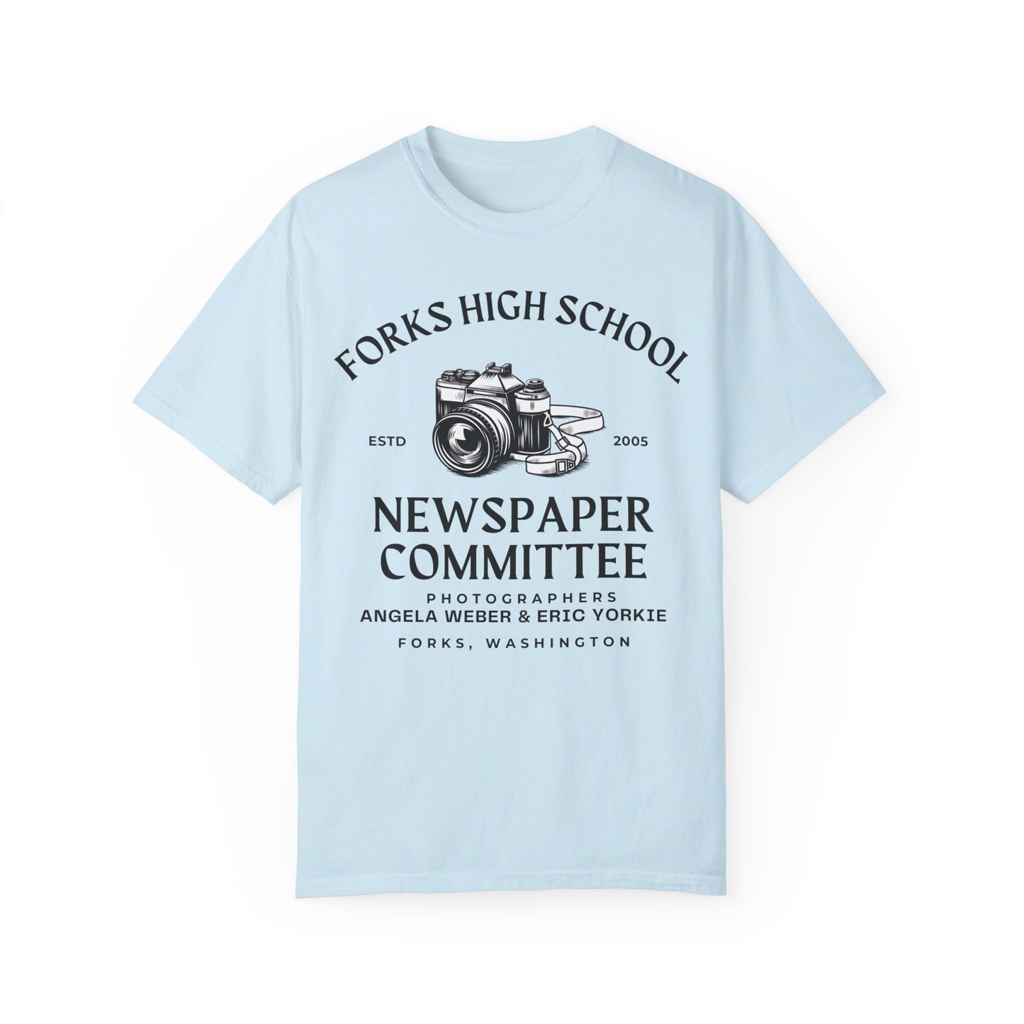 Comfort Colors® Twilight Saga Movie Book Shirt - Forks High School Newspaper Committee