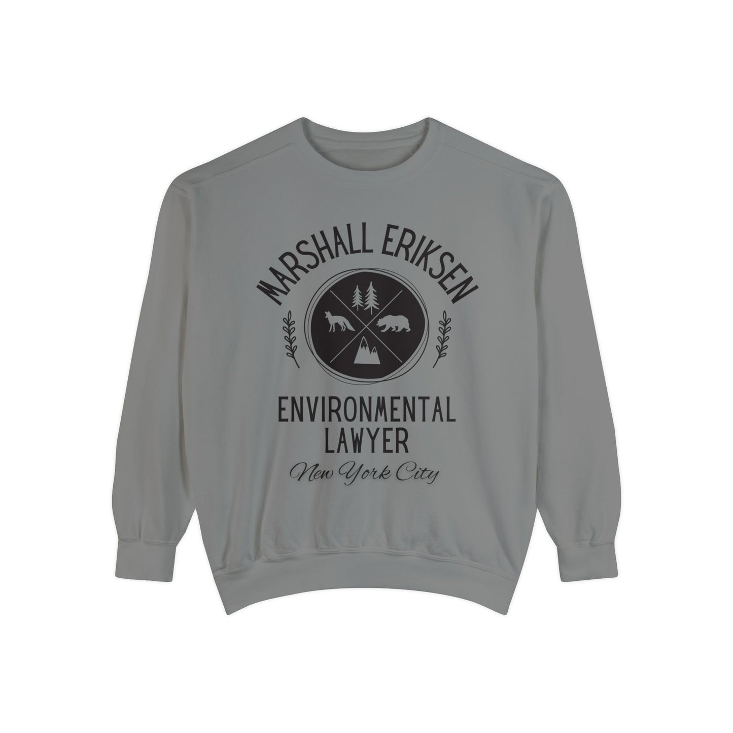 Comfort Colors® How I Met Your Mother TV Show Sweatshirt - Marshall Eriksen