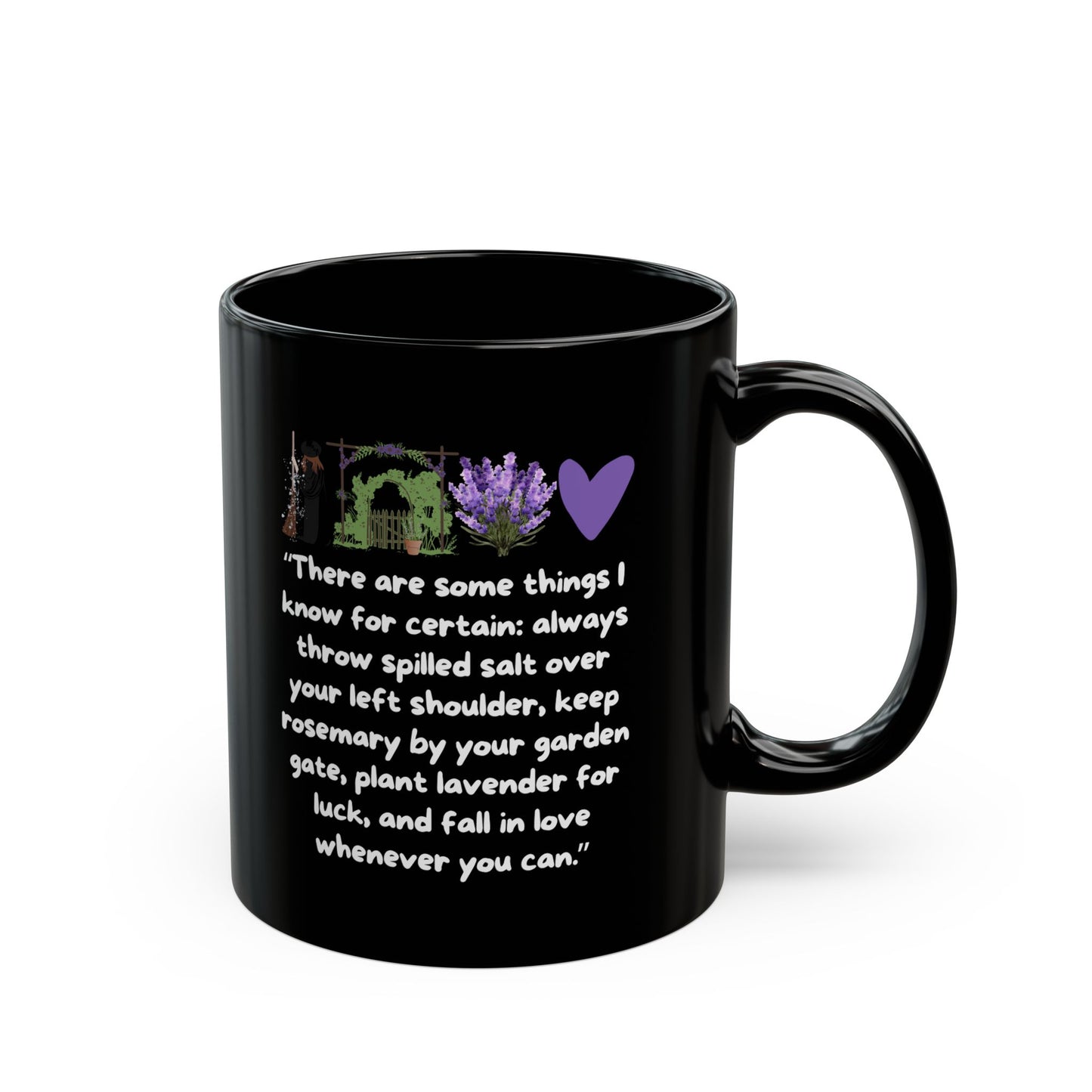 Practical Magic Black 11 oz Coffee Mug