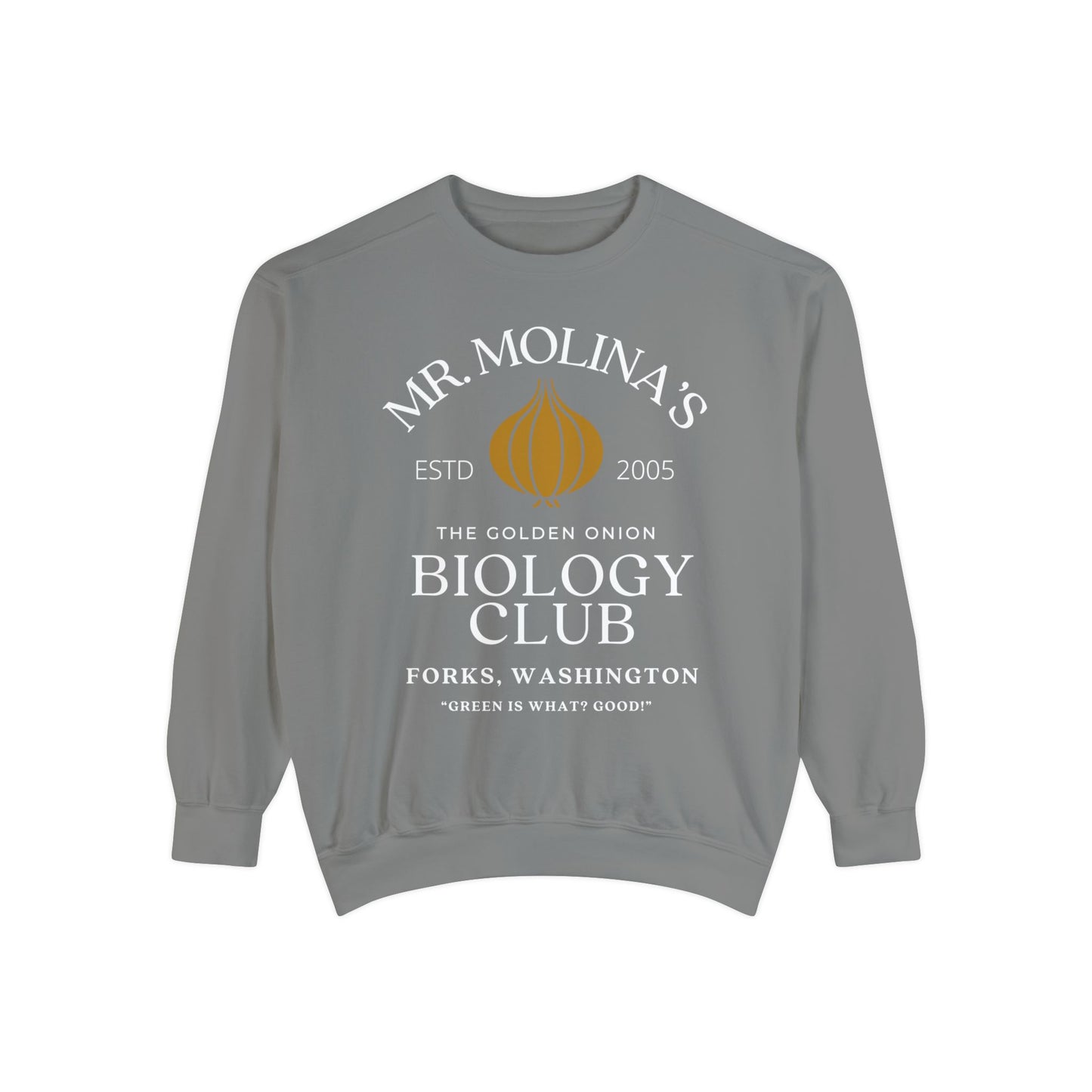 Comfort Colors® Twilight Saga Movie Book Sweatshirt - Mr Molina Biology Club