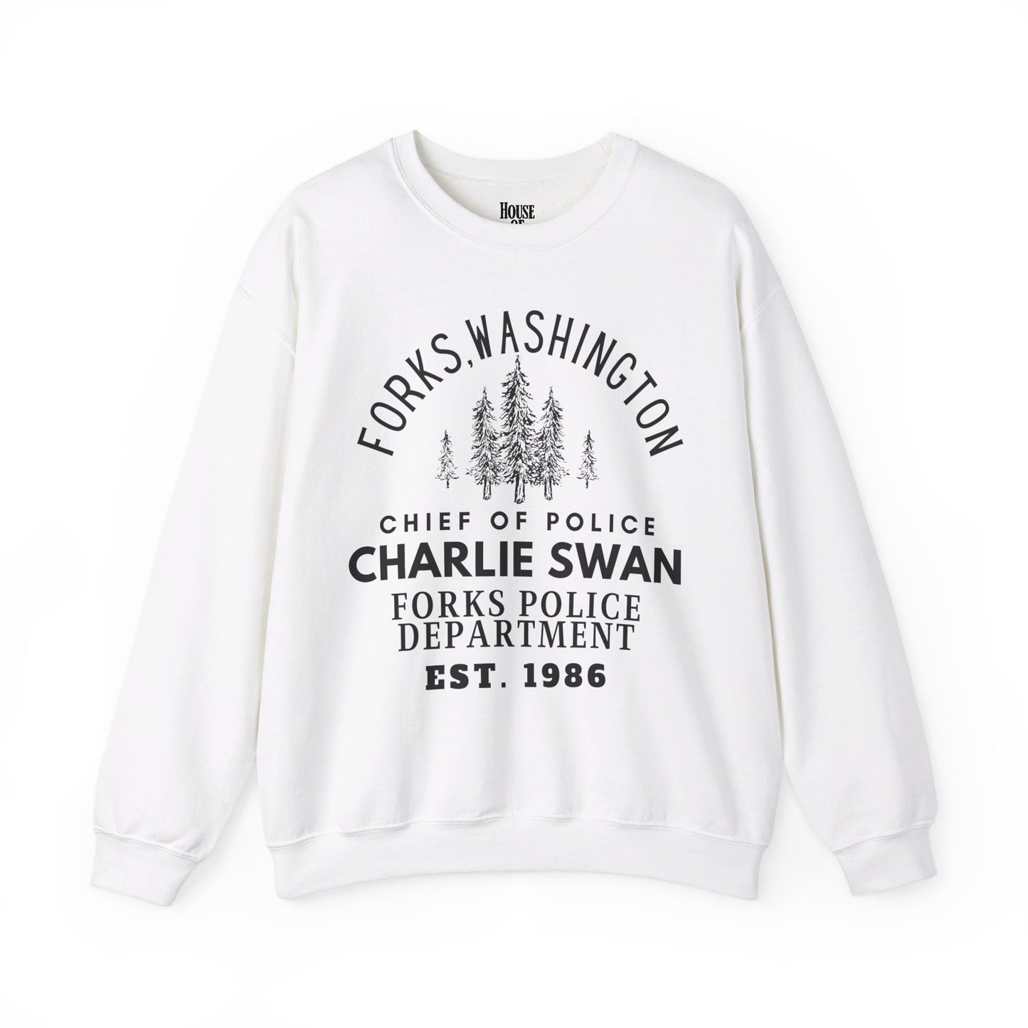 Twilight Saga Movie Sweatshirt - Sheriff Chalie Swan