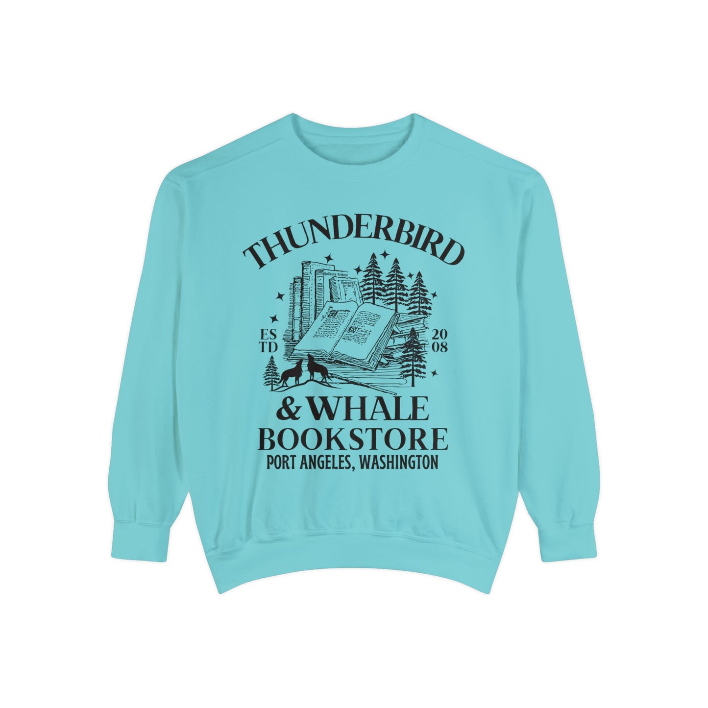 Comfort Colors® Twilight Saga Movie Book Sweatshirt - Thunderbird and Whale Bookstore