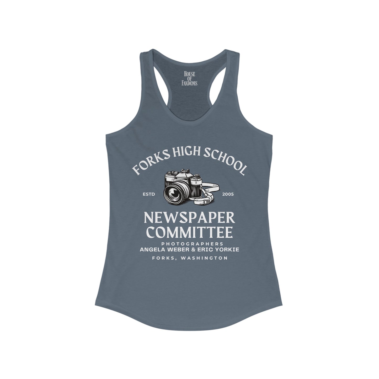 Twilight Saga Movie Book Shirt Tank - Forks High School Newspaper Committee