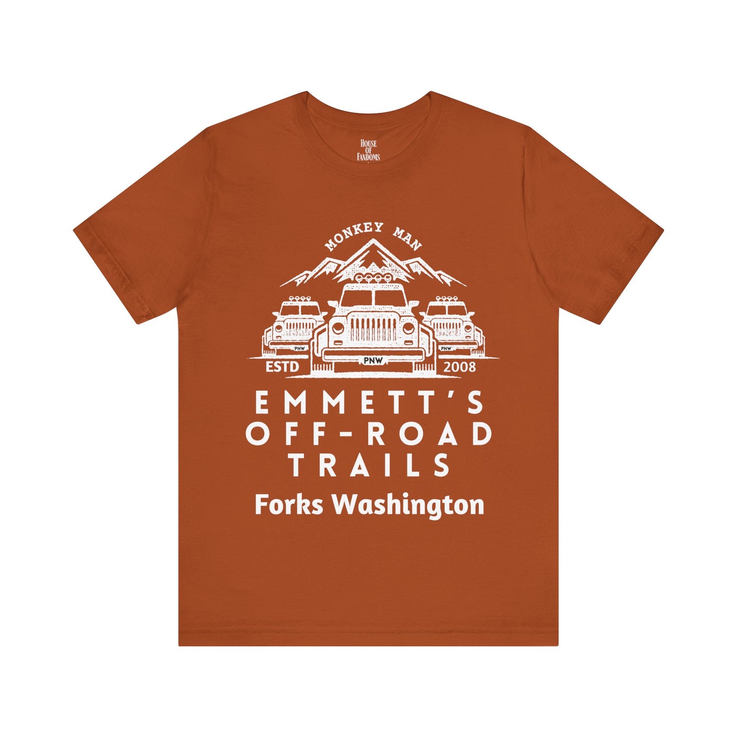 Twilight Saga Movie Book Shirt - Emmett Cullen