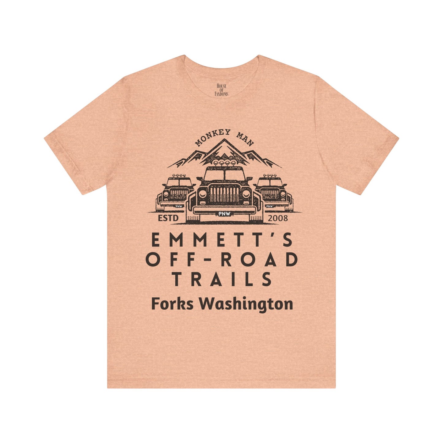 Twilight Saga Movie Book Shirt - Emmett Cullen