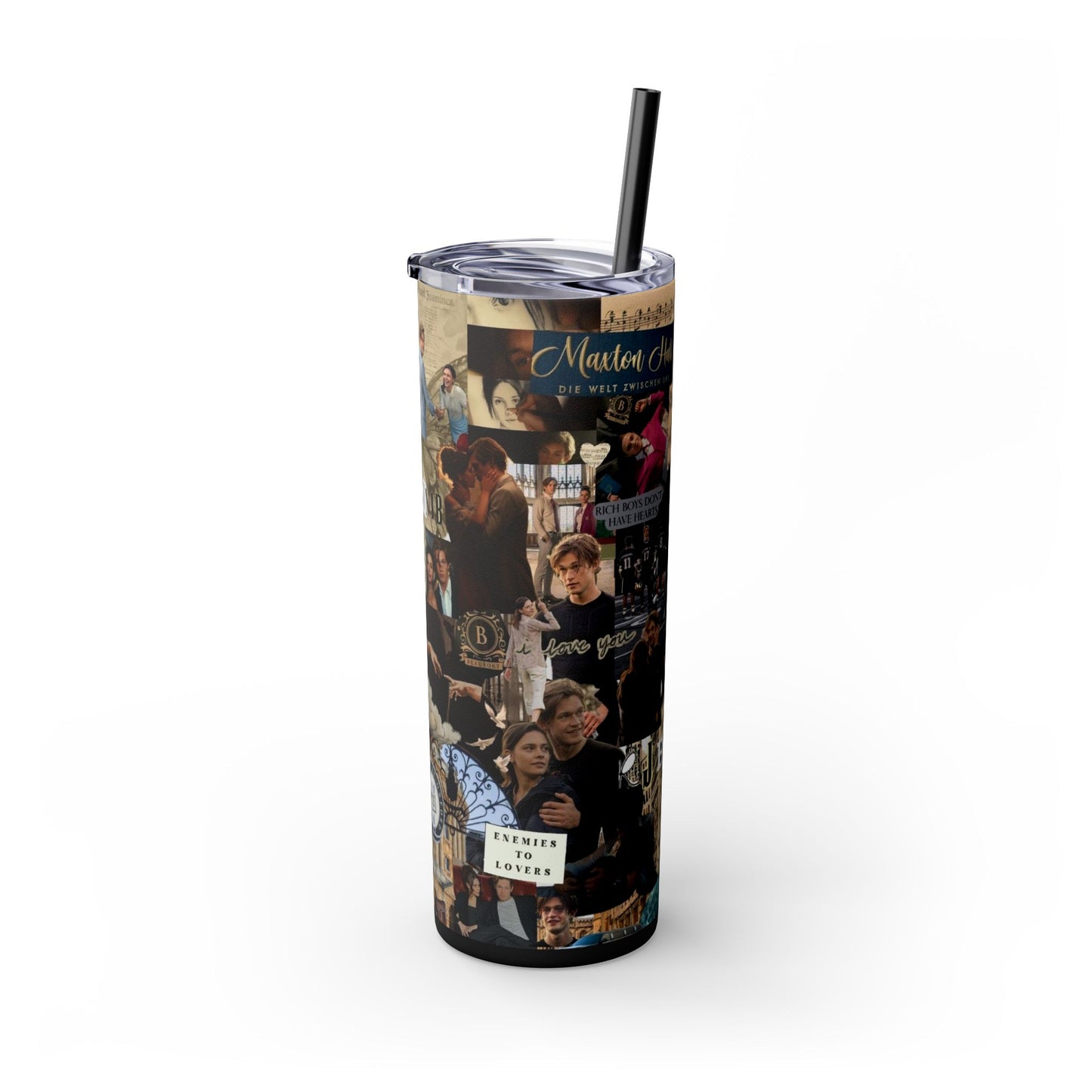 Tumbler - Maxton Hall TV Show Design 20oz Skinny Tumbler with Straw