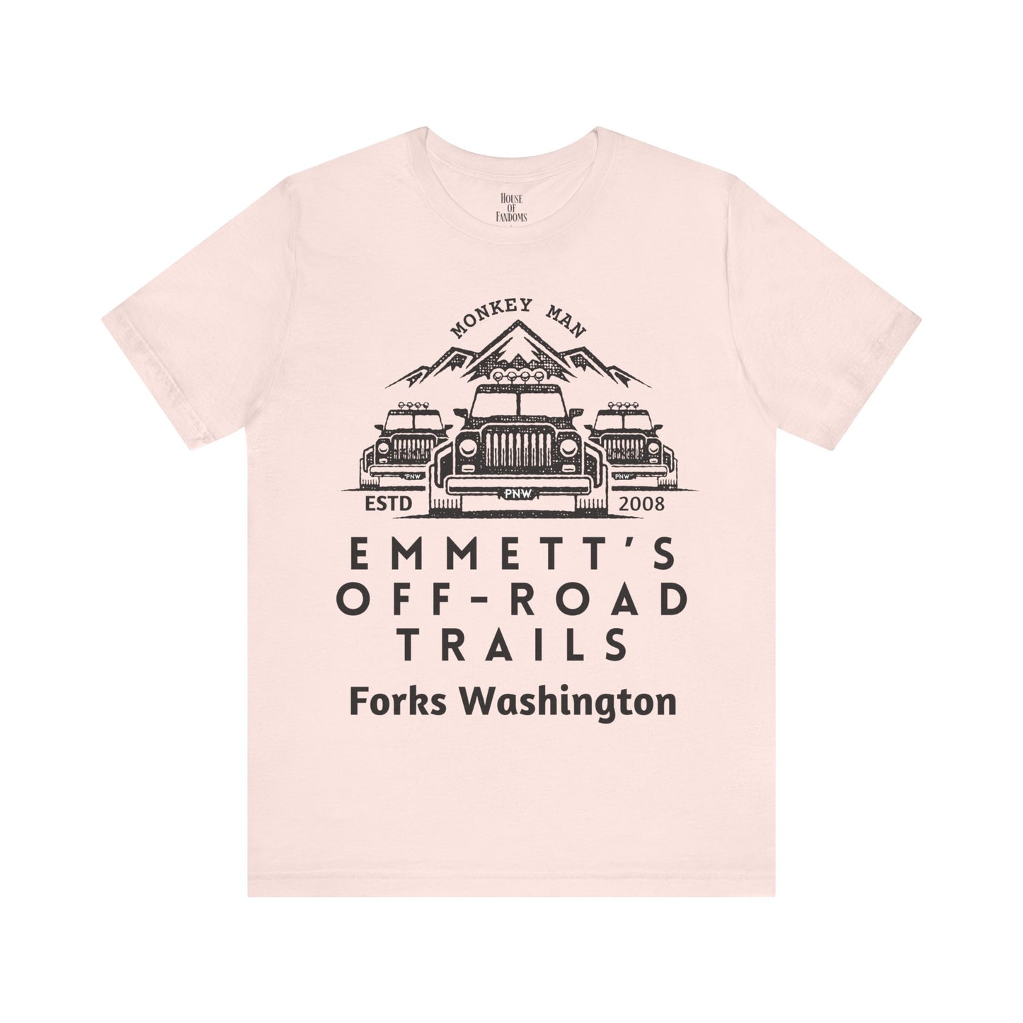 Twilight Saga Movie Book Shirt - Emmett Cullen