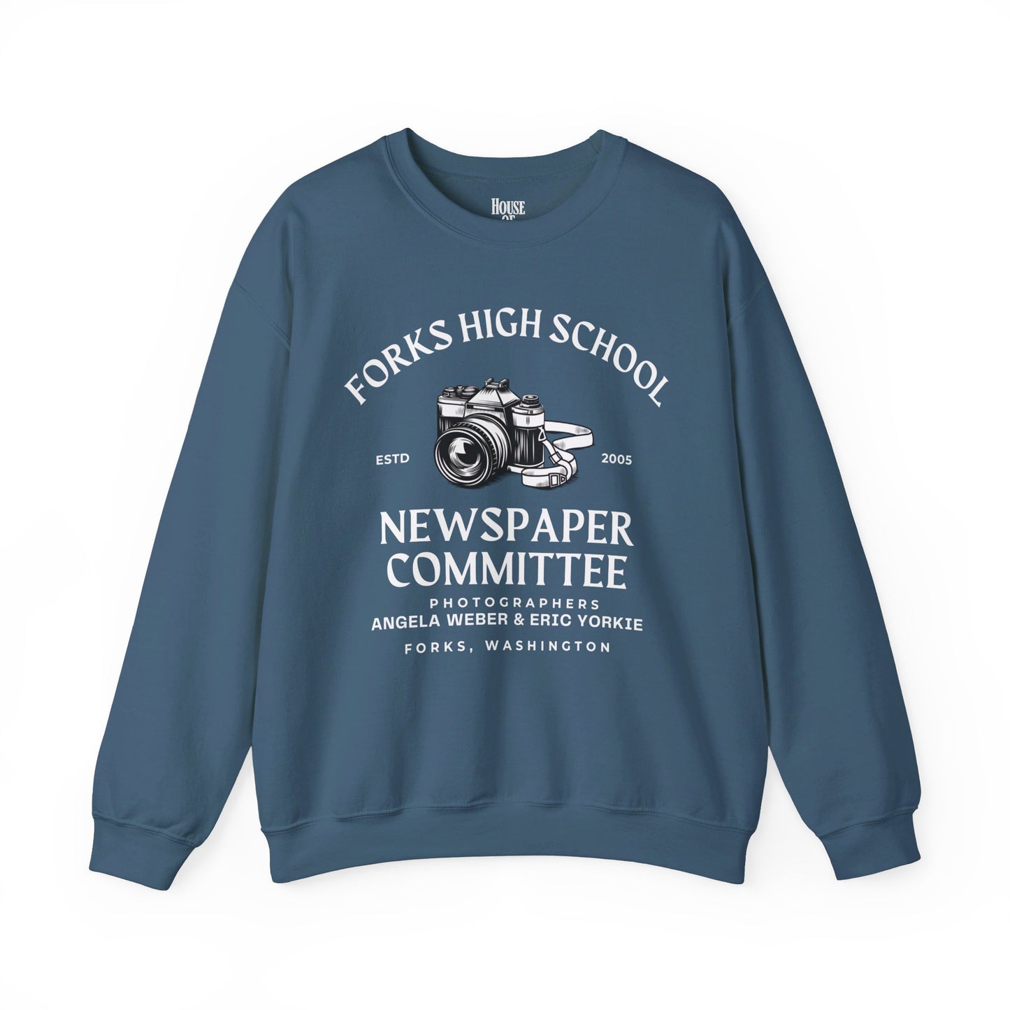 Twilight Saga Book Movie Sweatshirt - Forks High School Newspaper Committee