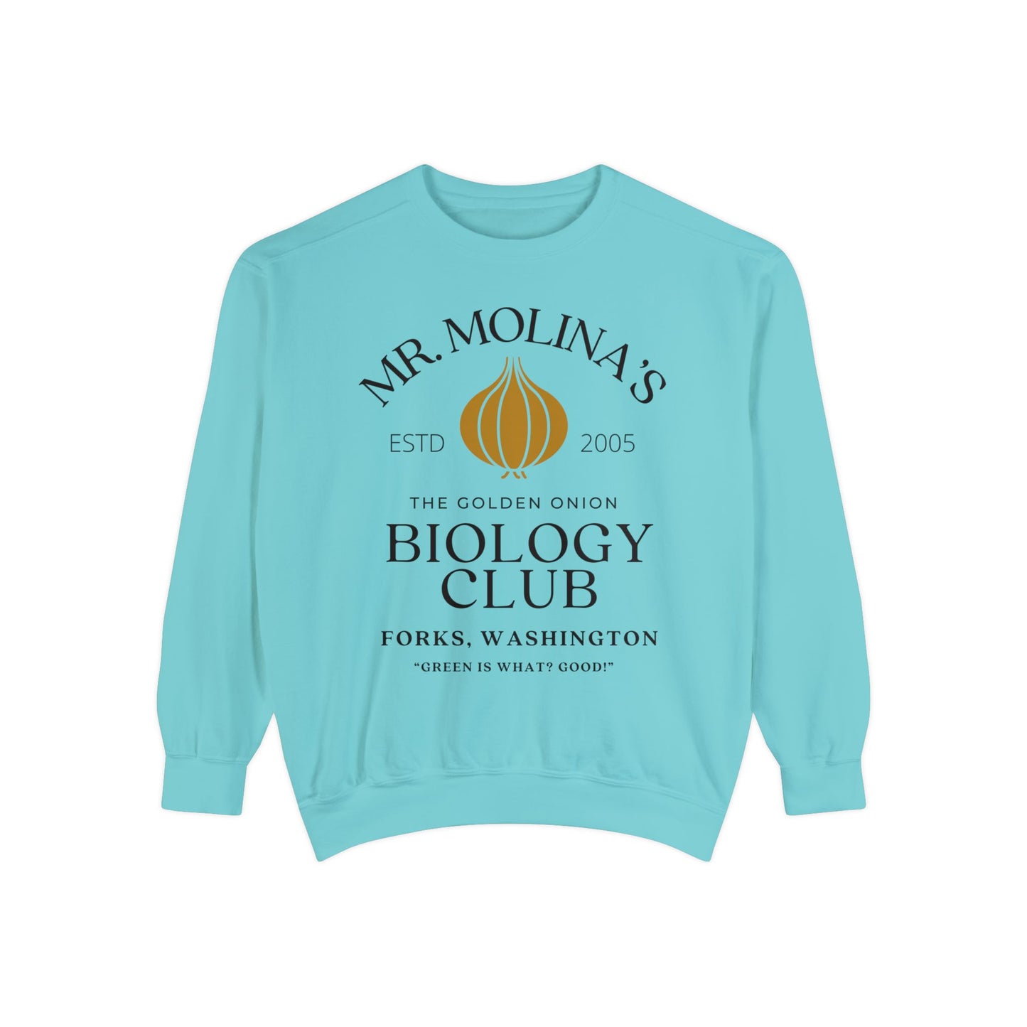 Comfort Colors® Twilight Saga Movie Book Sweatshirt - Mr Molina Biology Club