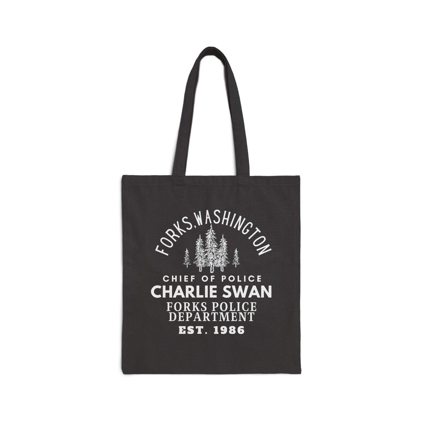 Twilight Saga Movie Book Tote Bag - Sheriff Charlie Swan