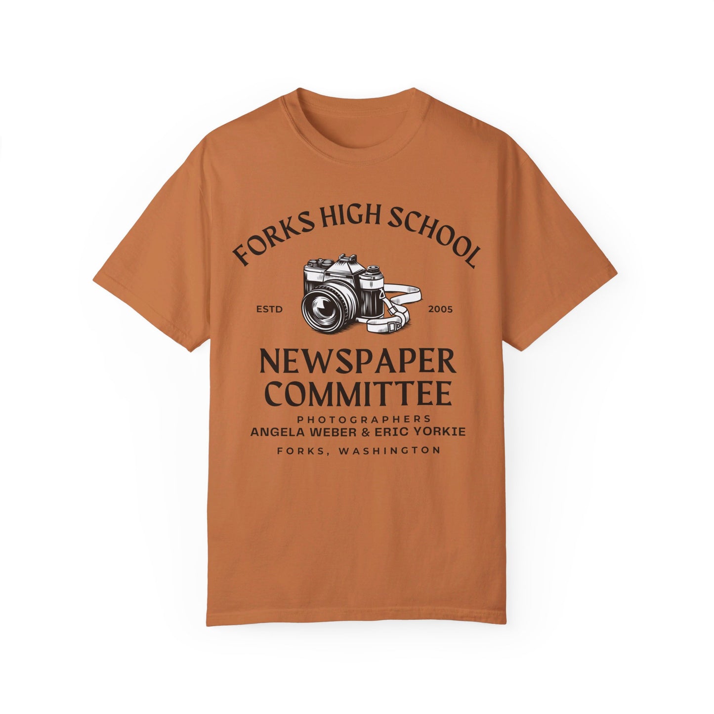 Comfort Colors® Twilight Saga Movie Book Shirt - Forks High School Newspaper Committee