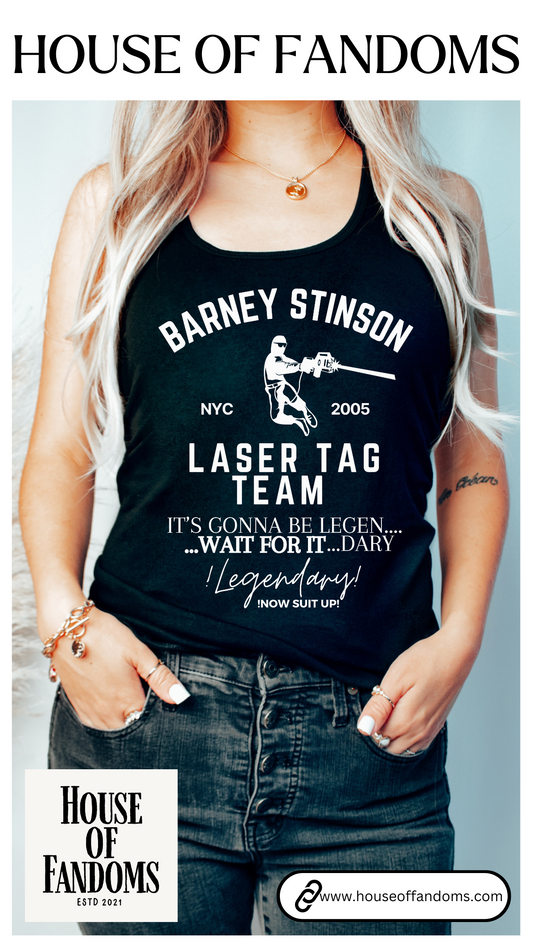 How I Met Your Mother TV Show Shirt Tank - Barney Stinson