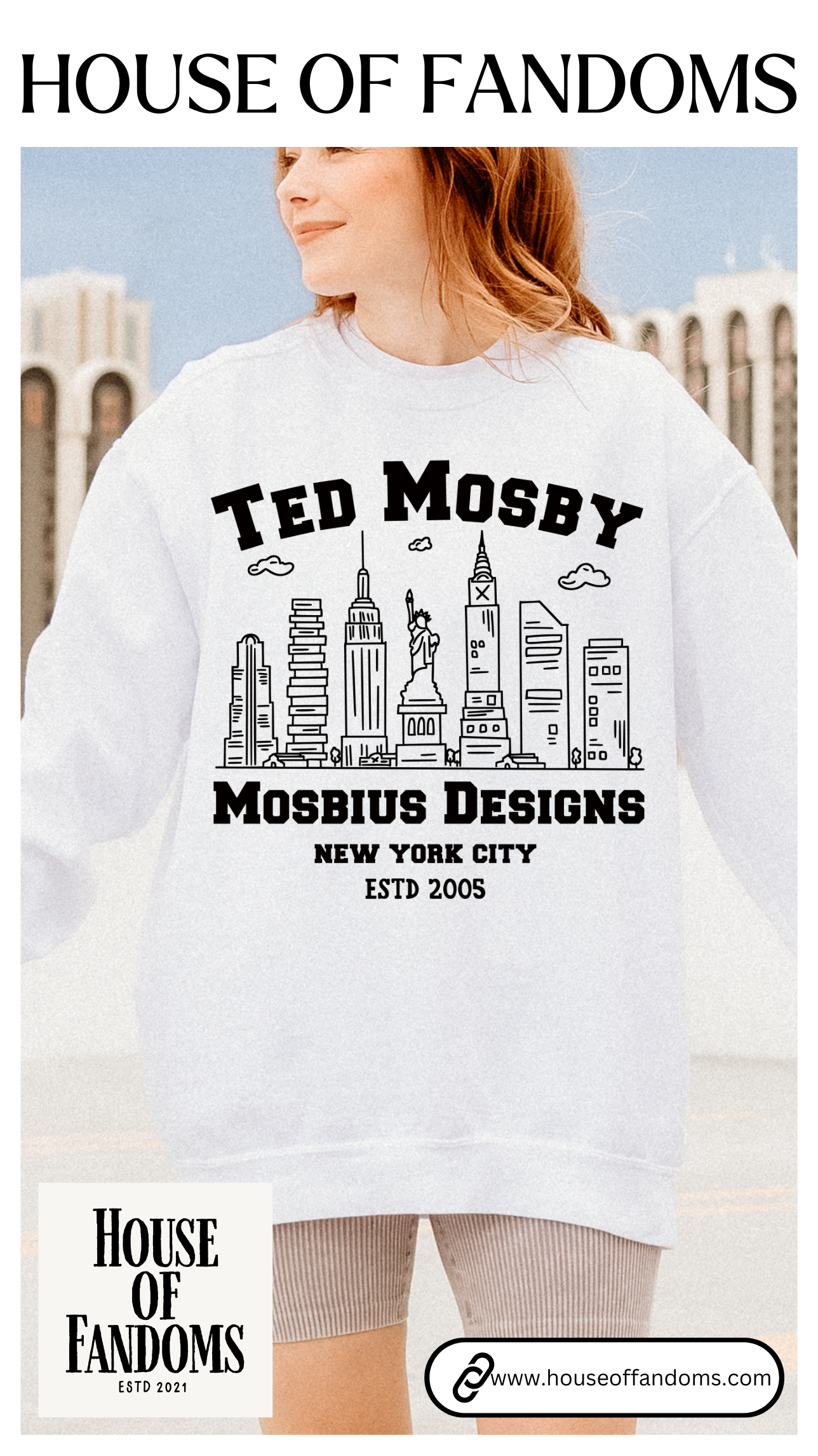 Comfort Colors® How I Met Your Mother TV Show Sweatshirt - Ted Mosby