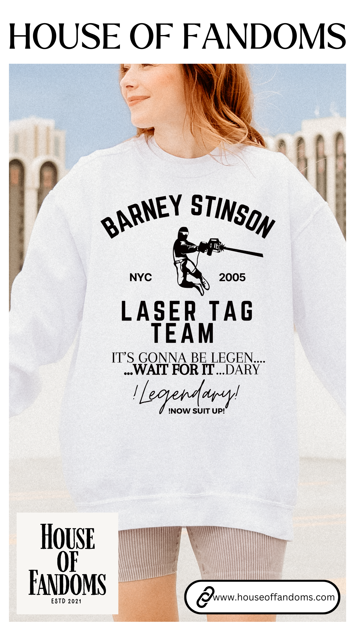 Comfort Colors® How I Met Your Mother TV Show Sweatshirt - Barney Stinson