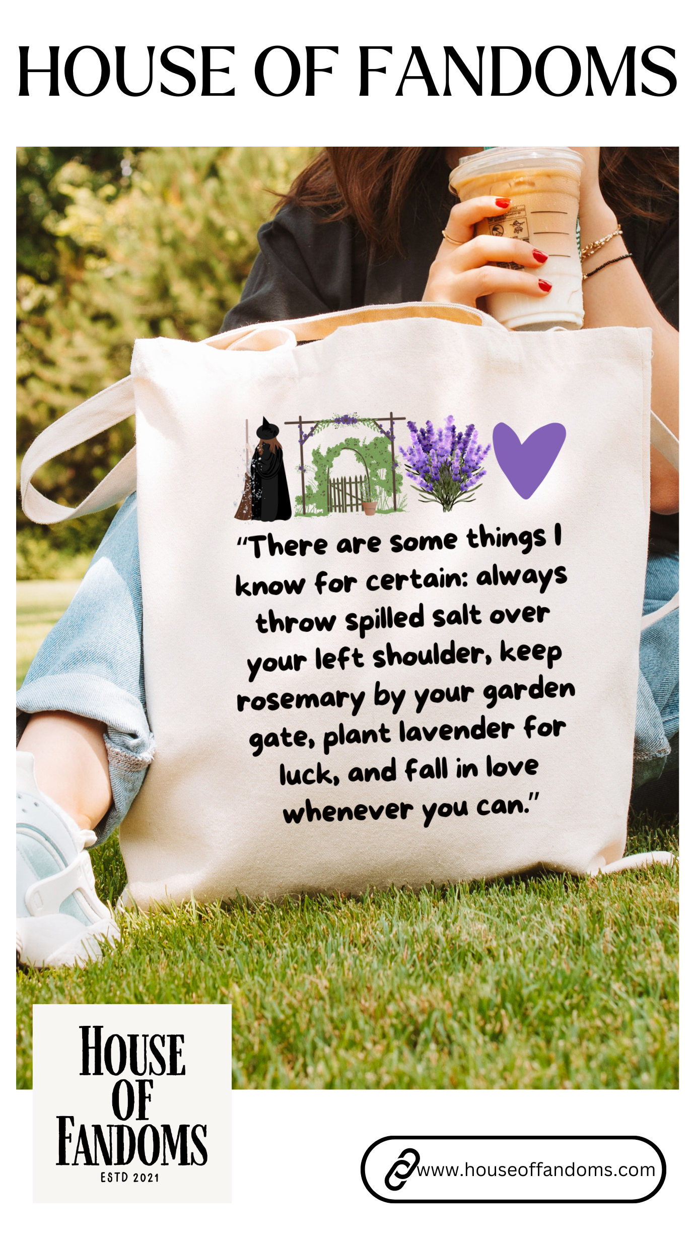 Practical Magic Tote Bag