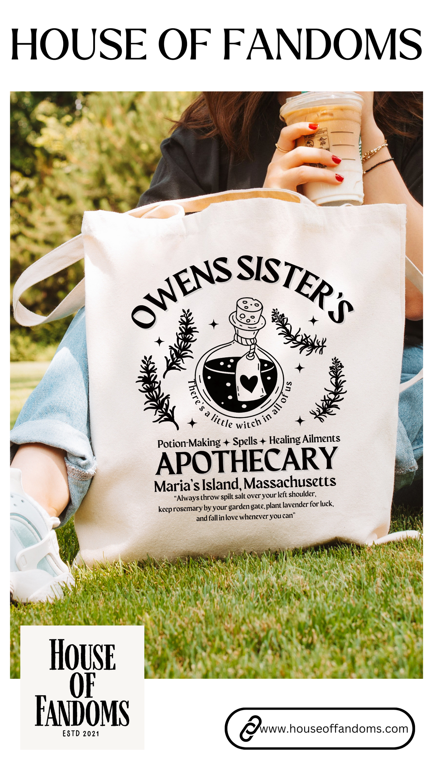 Practical Magic Movie Tote Bag