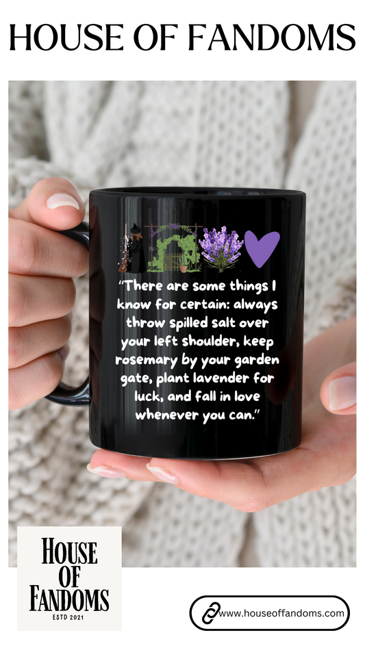 Practical Magic Black 11 oz Coffee Mug