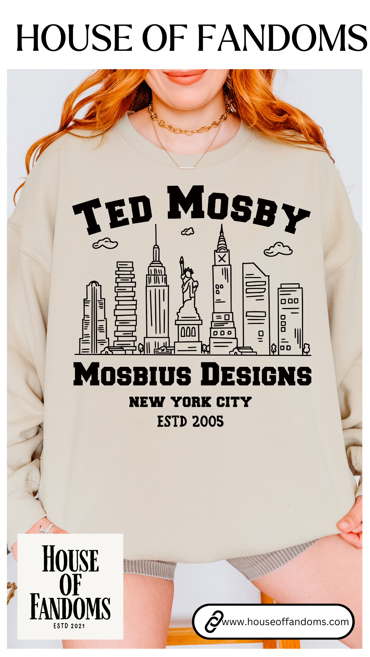 How I Met Your Mother TV Show Sweatshirt - Ted Mosby