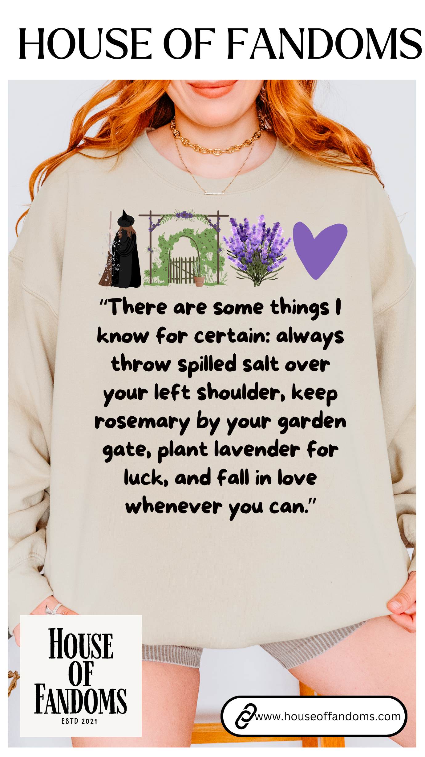 Practical Magic Movie Sweatshirt