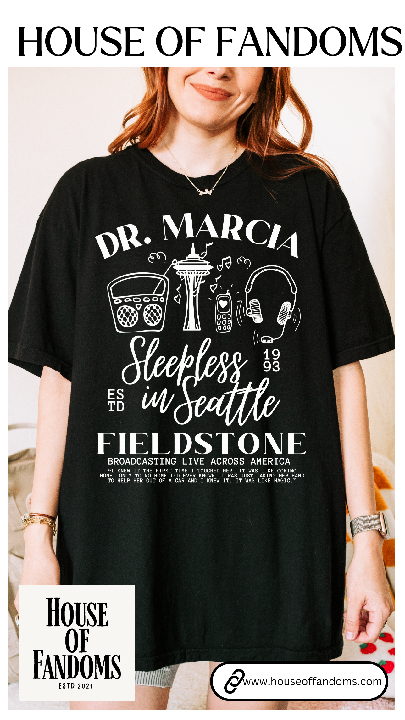 Comfort Colors® Sleepless in Seattle Movie Shirt