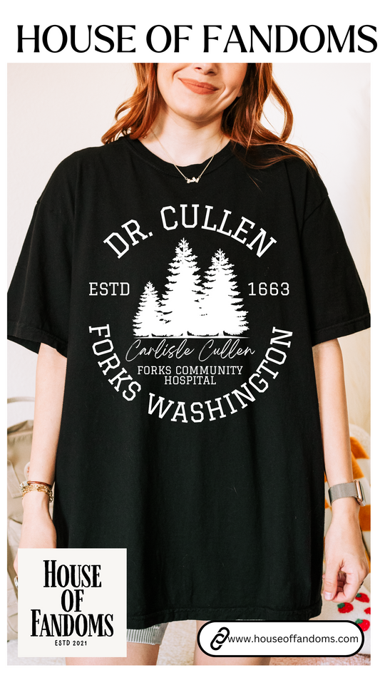 Comfort Colors® Twilight Saga Movie Book Shirt - Dr. Carlisle Cullen