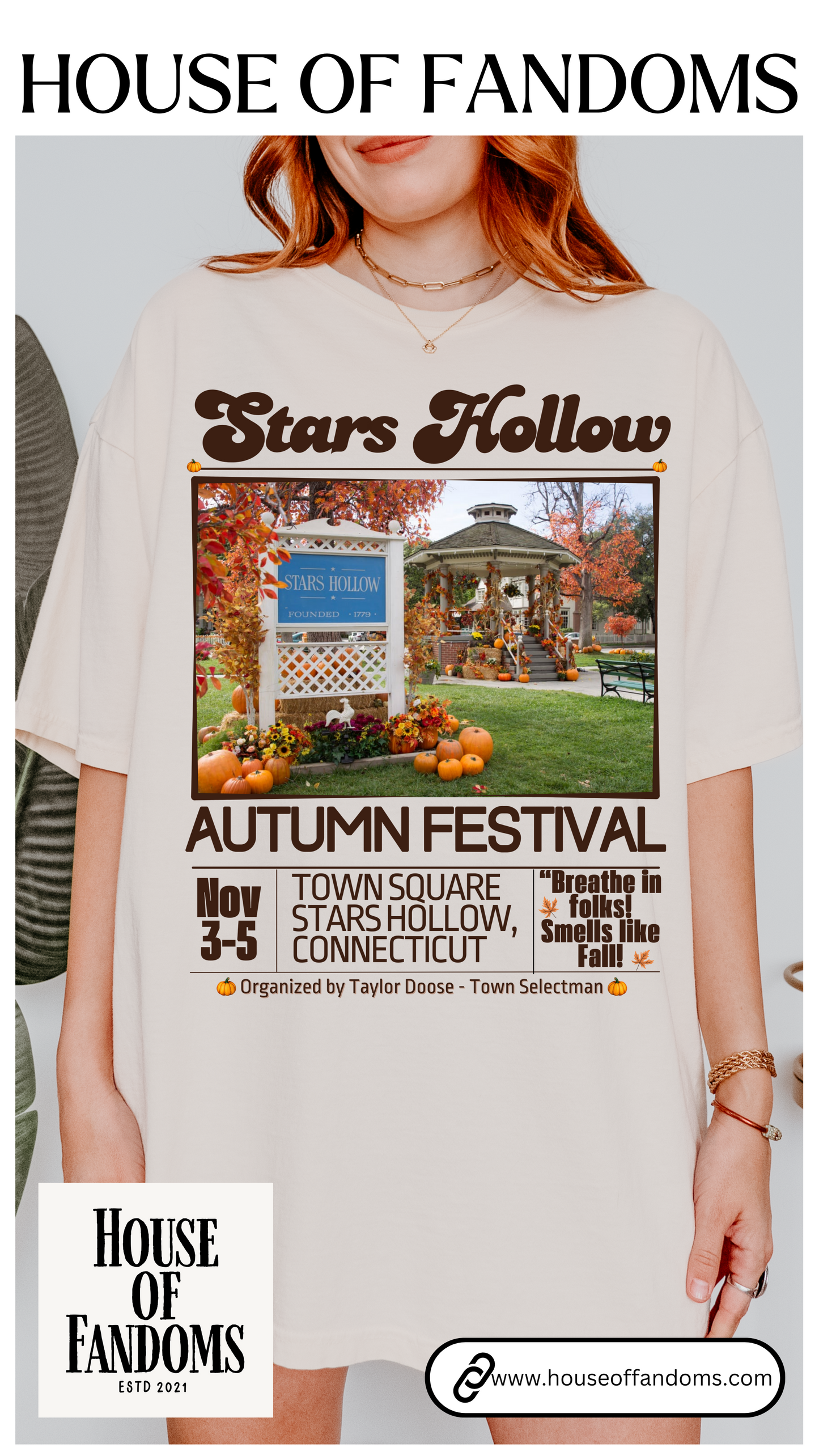 Comfort Colors® Gilmore Girls Shirt - Stars Hollow Autumn Festival