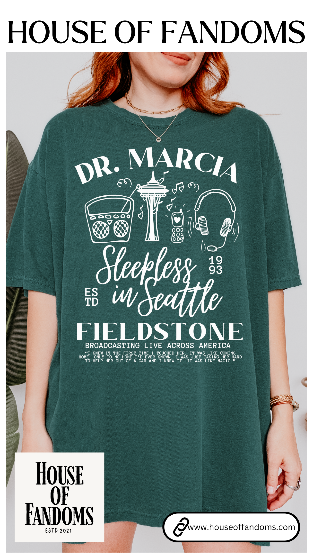 Comfort Colors® Sleepless in Seattle Movie Shirt