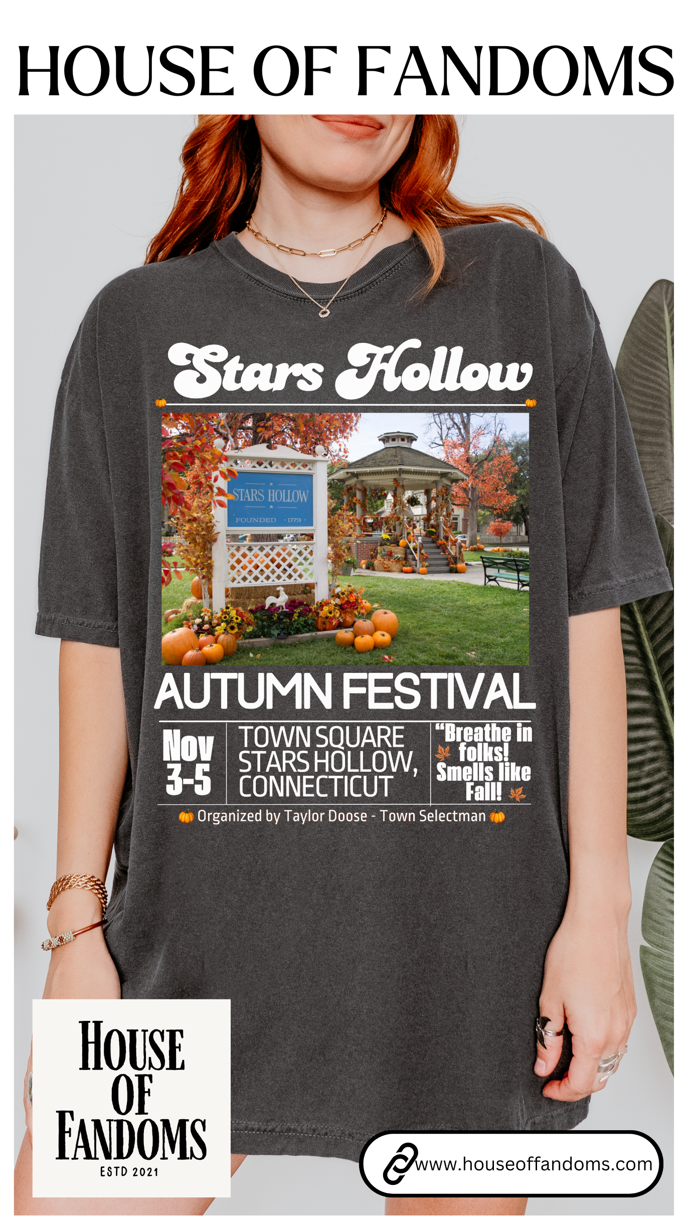 Comfort Colors® Gilmore Girls Shirt - Stars Hollow Autumn Festival