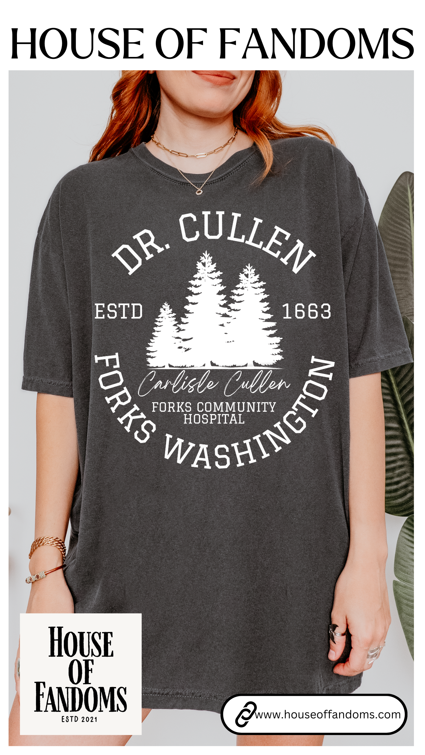 Comfort Colors® Twilight Saga Movie Book Shirt - Dr. Carlisle Cullen