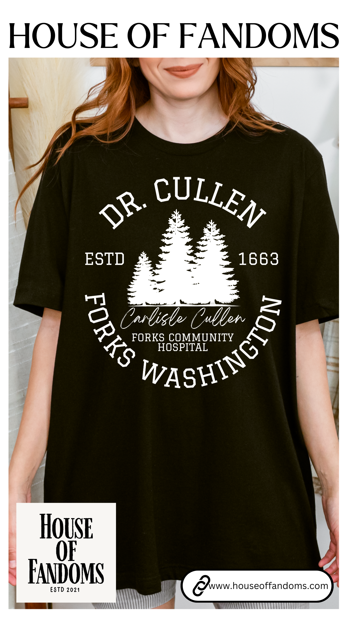 Twilight Saga Movie Book Shirt - Dr. Carlisle Cullen