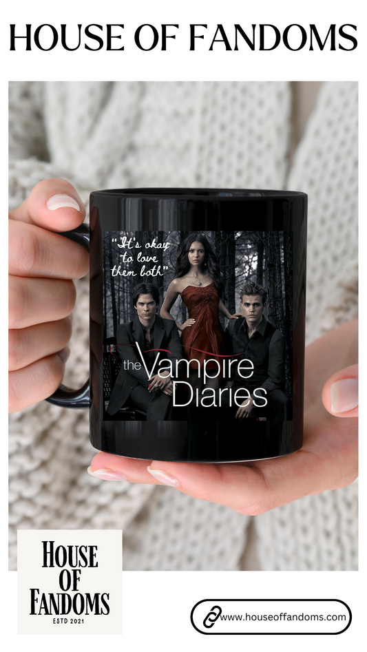 The Vampire Diaries TV Show Coffee Mug - 11 oz Black