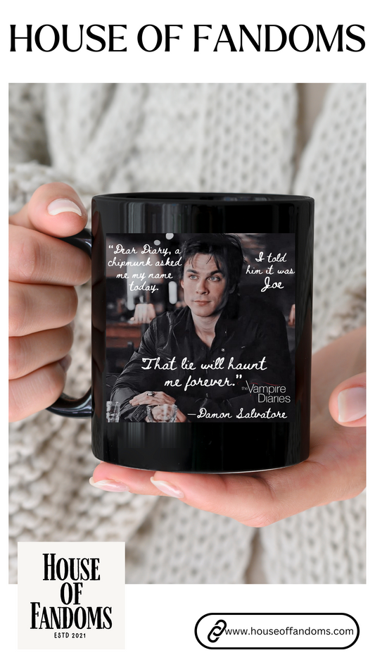 The Vampire Diaries TV Show Coffee Mug - 11 oz Black