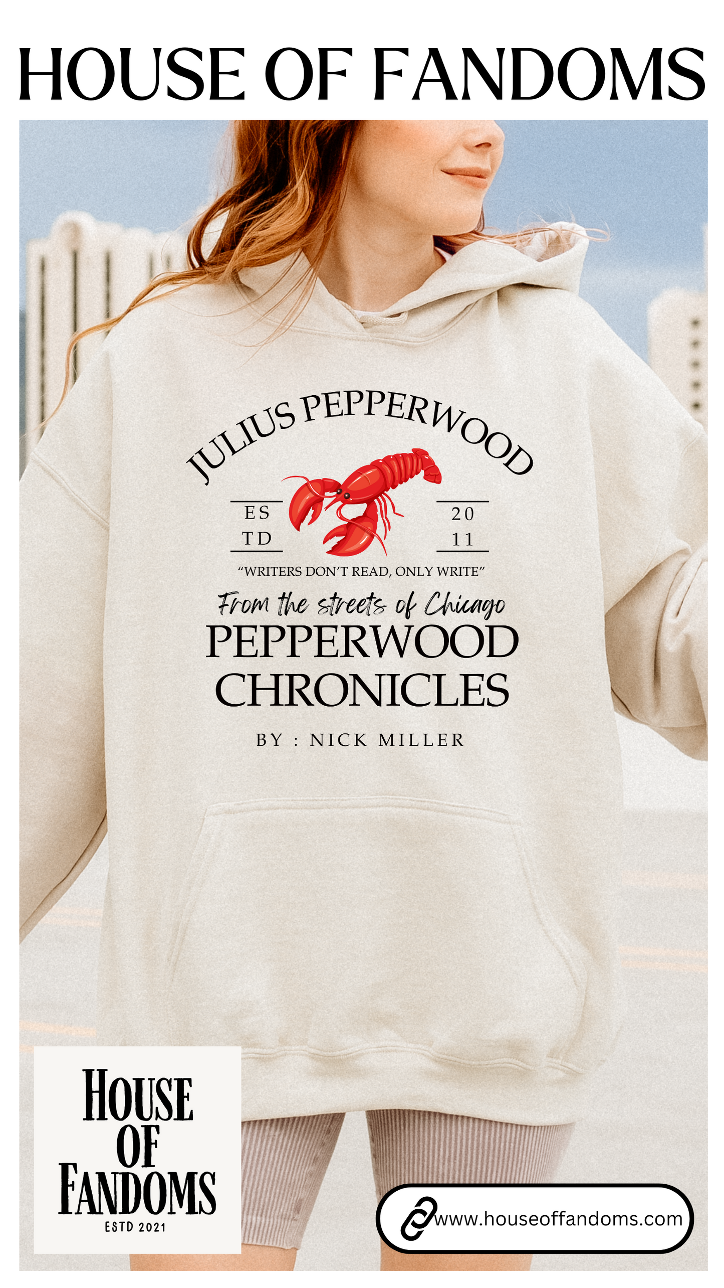 New Girl TV Show Hoodie - Julius Pepperwood