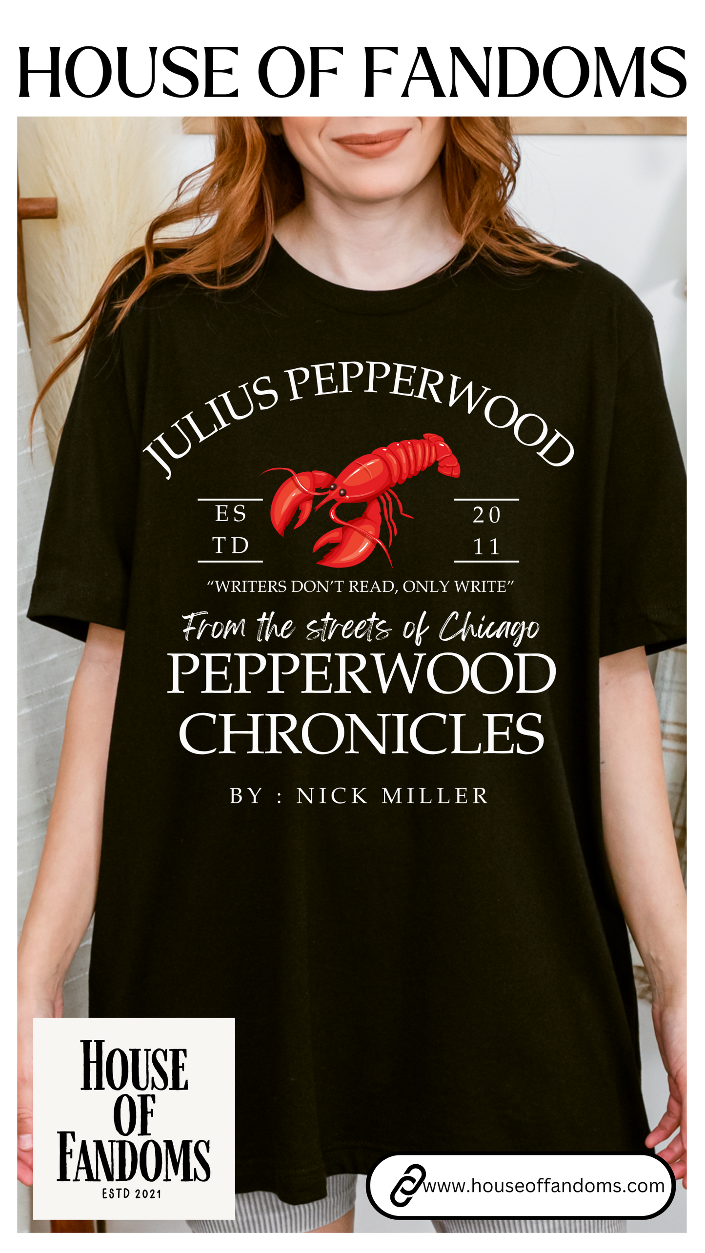 New Girl TV Show Shirt - Julius Pepperwood