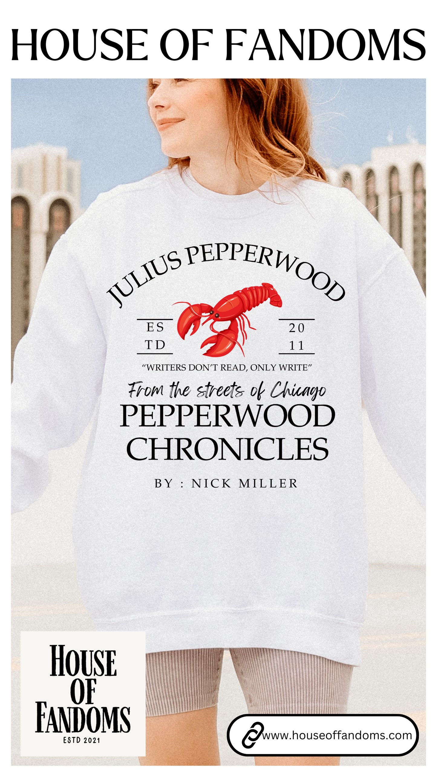 Comfort Colors® New Girl TV Show Sweatshirt - Julius Pepperwood