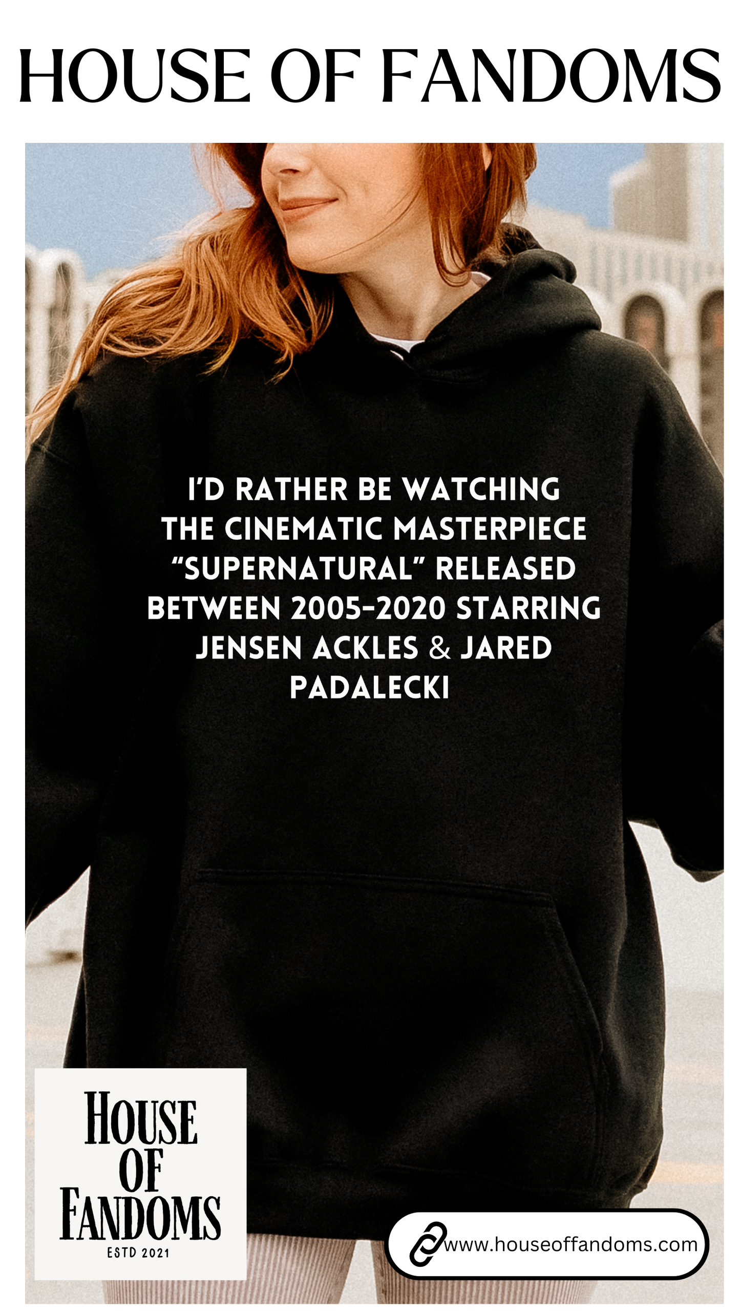 Supernatural TV Show Hoodie