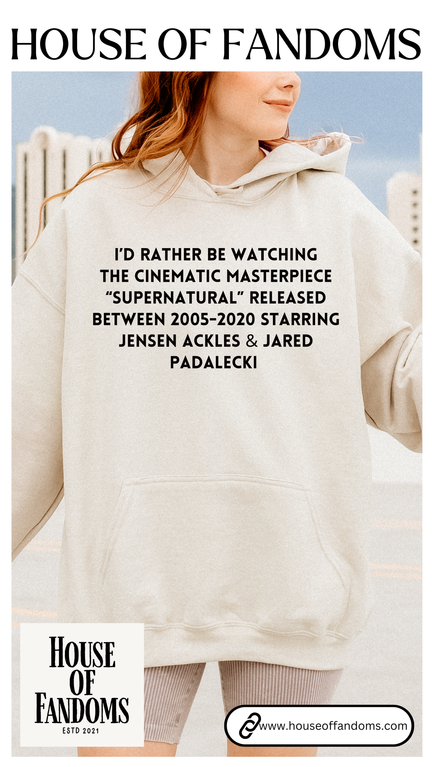 Supernatural TV Show Hoodie