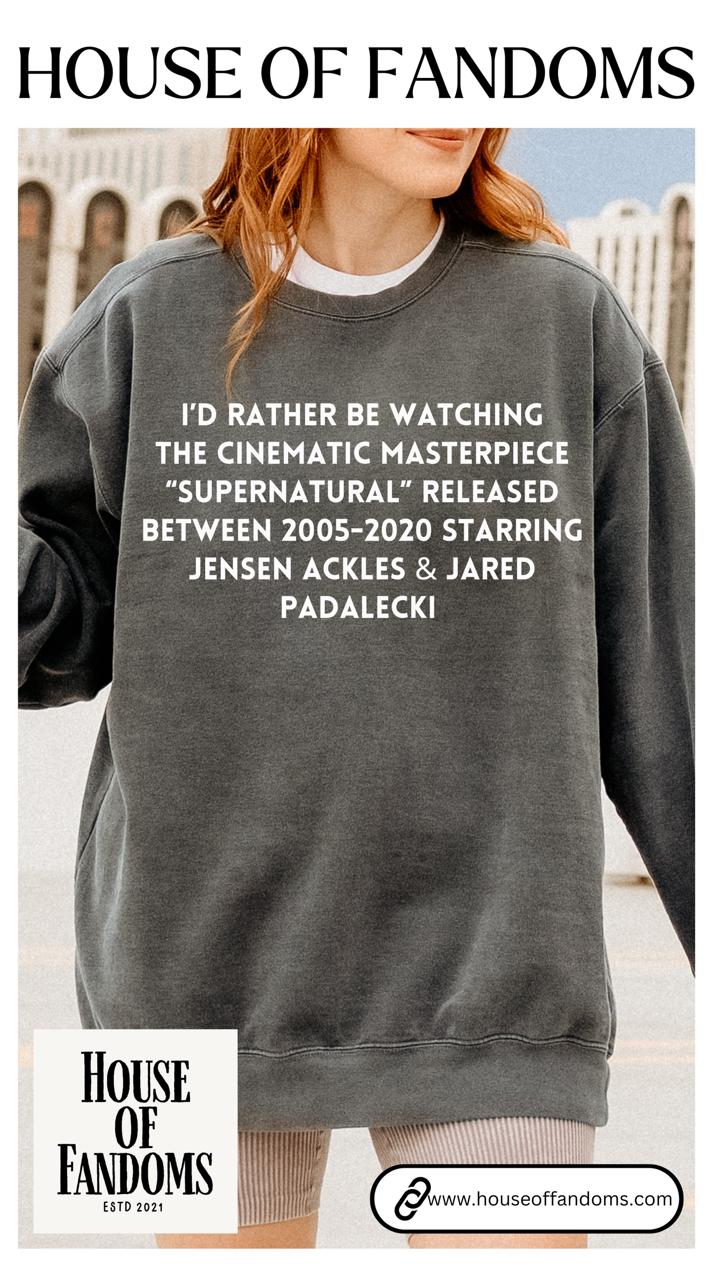 Comfort Colors® Supernatural TV Show Sweatshirt