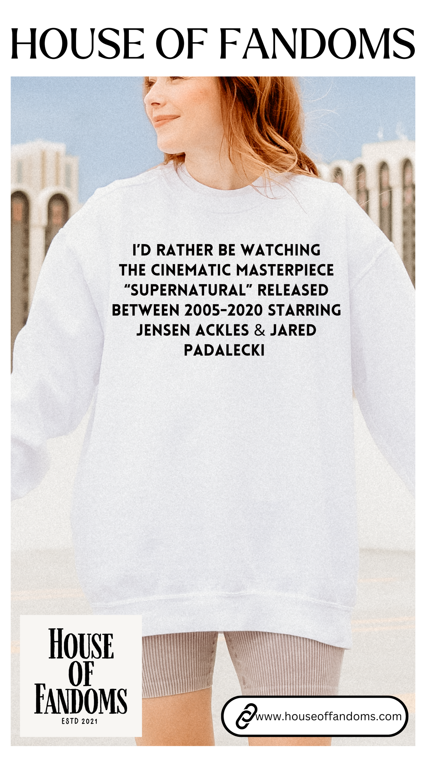 Comfort Colors® Supernatural TV Show Sweatshirt