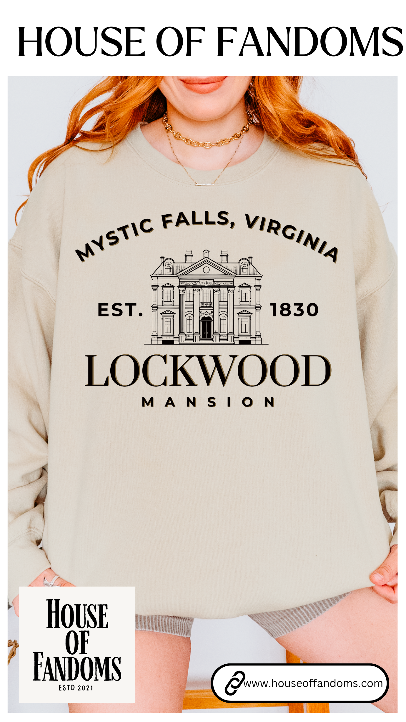 The Vampire Diaries TV Show Sweatshirt - Tyler Lockwood